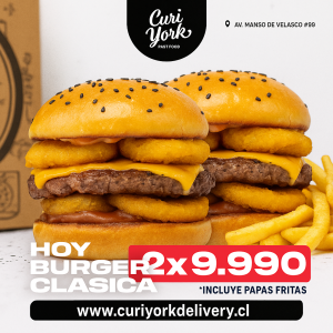 PROMO 2 X BURGER BACON CLÁSICA
